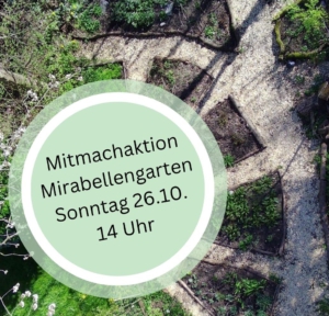 Mitmachaktion Lerngarten 31.3. - 4
